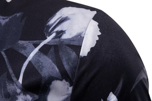 Chaqueta Bomber de invierno para hombre de alta calidad en estilo universitario logotipo personalizado bordado impreso en lona satinada estilo High Street - Product Image 5