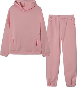 Ensemble 2 pièces de haute qualité pour hommes Survêtement écologique style délavé à capuche et pantalon ample pour les entraînements d'automne et d'hiver Tenues de jogging - Product Image 1