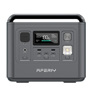 Estación de Energía Portátil AF ER IY P010 con Batería de Iones de Litio, Panel Solar y Carga para Automóvil - Product Image 4