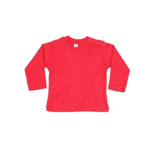 Camiseta Orgánica Sostenible de Manga Larga para Bebé, Camiseta Promocional para Merchandising - Product Image 1