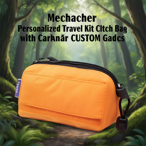 Kit da Viaggio Personalizzato Mechander con Borsa a Tracolla e Moschettone, Accessori Personalizzati - Product Image 3