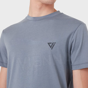 T-shirt Homme Professionnel en Coton Biologique Été 2026 Personnalisable 180 g/m² Motif Uni T-shirt Vierge - Product Image 4
