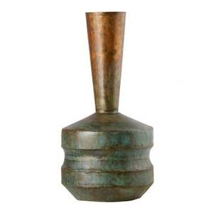 Vase à fleurs en métal de qualité supérieure New Look avec design antique pour un décor de mariage de table distinctif et gracieux - Product Image 5