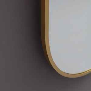 Miroir rétroéclairé par LED avec cadre effet laiton 60X160CM - Product Image 4