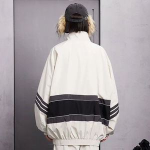 เสื้อแจ็คเก็ตกันลมแบบมีฮู้ดสำหรับผู้ชาย ดีไซน์สุดเท่ห์ กันน้ำ กันลม ระบายอากาศได้ดี เหมาะสำหรับฤดูหนาว สไตล์ไฮสตรีท - Product Image 5