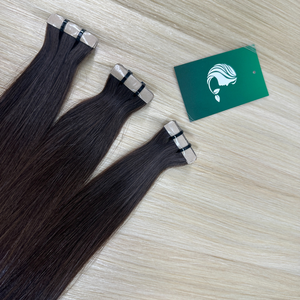 Cinta en cabello Natural liso con muchos colores Cabello humano virgen Precio al por mayor Longitud de 8-32 pulgadas - Product Image 3