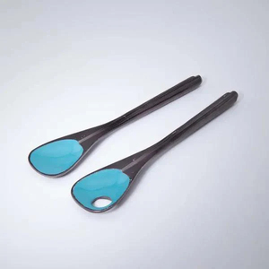 Aluminum Enamel Serving Spoon Durable & Stylish <b>Flatware</b> for Restaurants Catering & Home Use Sturdy Design hotseller blue enamel - Product Image 2