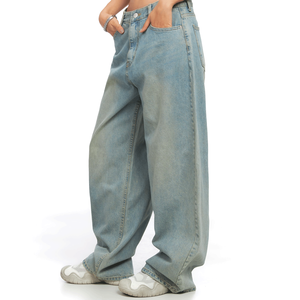 กางเกงทรงหลวมสำหรับผู้หญิง ออกแบบมาให้มีทรงหลวมสบาย ให้ความสะดวกสบาย ยืดหยุ่น และดูดีมีสไตล์ เหมาะสำหรับสวมใส่ในชีวิตประจำวัน - Product Image 2