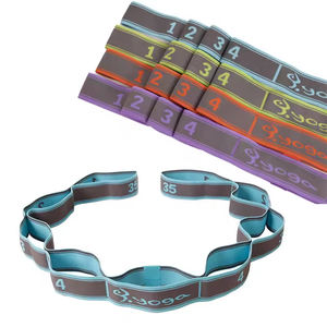 Bandas de Resistencia para Ejercicio, Correa de Yoga, Lazos de Pilates, Cinturón de Estiramiento, Material de Poliéster/Algodón, Colores y Tamaños Personalizables - Product Image 1