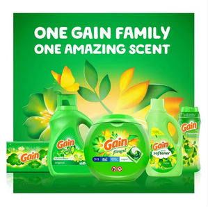 NUEVO Detergente Líquido para Ropa Gain + Aroma Boost de Alta Demanda, 107 Cargas, 154 oz, Envase de Plástico, Desde EE. UU. - Product Image 5
