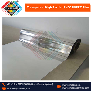 Película BOPET transparente de alta barrera del proveedor global Calidad excepcional Procesamiento suave Especialidad Películas de plástico PET Fundición de PVDC - Product Image 6
