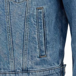 Veste en jean confortable et respirante pour femme, coupe-vent, en coton brut de haute qualité, style streetwear, idéale pour l'automne - Product Image 5