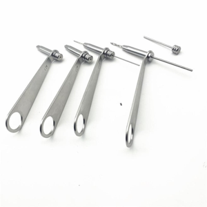 CE approuvé professionnel orthopédique canulé vis clou perceuse manchon en acier inoxydable os vis perceuse Guide signe-âge chirurgical - Product Image 2