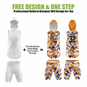 Équipement de football américain personnalisé 7v7 de haute qualité, sans manches, à séchage rapide, respirant, sublimé, en spandex/polyester - Product Image 2