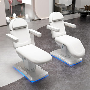 Cama eléctrica de salón ajustable para clínicas estéticas y hoteles, mesa de masaje de Spa de diseño moderno para tatuaje de pestañas, cama de belleza - Product Image 5