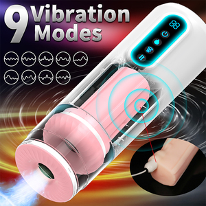 Máquina de <span class=keywords><strong>Vagina</strong></span> Stroker Realista-Masajeador de Pene Eléctrico con Rotación de Empuje y Succión-Masturbador para Hombres-Juguetes Sexuales - Product Image 4