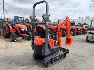 รถขุดขนาดเล็ก Kubota K008-3 แบบตีนตะขาบ ความจุบุ้งกี๋ 0.03 ลูกบาศก์เมตร รัศมีวงเลี้ยวสั้น รถขุด Kubota แท้ น้ำหนัก 1 ตัน - Product Image 4