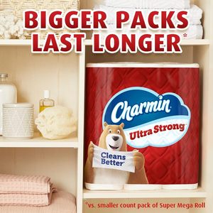 CharminUltra Strong papier toilette 12 Mega XL rouleaux, 363 feuilles par rouleau (l'emballage peut varier) - Product Image 3