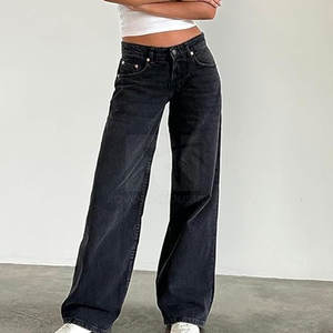 กางเกงทรงหลวมผ้าฝ้าย100% สำหรับผู้หญิงระบายอากาศได้ดีสวมใส่สบายราคาต่ำ - Product Image 3