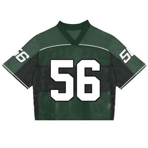 Fabricante personalizado Boxy camisetas de secado rápido de gran tamaño de fútbol baloncesto malla fútbol americano Jersey hombres hecho en Pakistán - Product Image 6