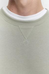 Sweat-shirts en molleton français de haute qualité, confortables, unis, pour hommes, tenues de sport personnalisées pour l'automne, gaufrés, solides - Product Image 3