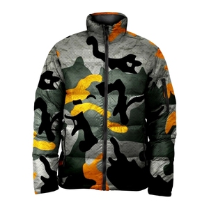Chaqueta Impermeable Acolchada con Cierre de Cremallera Transpirable al por Mayor para Hombre - Product Image 5