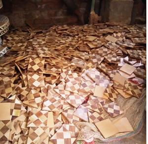 Juego de posavasos de MATERIAL PERSONALIZADO Almohadillas de piedra redondas de estilo clásico para cocina Hecho en India - Product Image 3