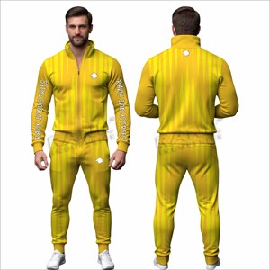 ชุดวอร์มสีทึบสำหรับผู้ชายชุดวอร์มสำหรับผู้ชาย - Product Image 4