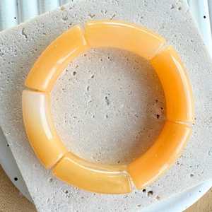 กำไลเรซิ่นสีสันสดใสสำหรับเครื่องประดับแฟชั่น - Product Image 4