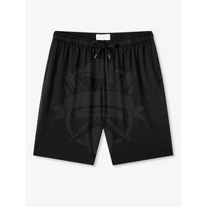 Conjunto de camiseta y pantalones cortos de algodón de estilo sencillo único para hombre, conjunto informal de camiseta y pantalones cortos con cordón para hombre - Product Image 6