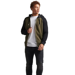 Sudaderas con capucha con cremallera para hombre de alta calidad, ligeras, bajas MOQ, diseño de suministro OEM con logotipo, el mejor Material, sudaderas con capucha a buen precio - Product Image 2