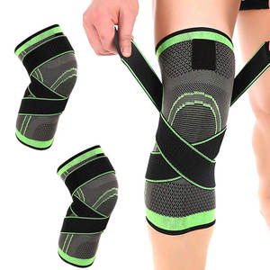 ผ้าพันเข่าแบบหนาพิเศษสำหรับฟิตเนส กีฬา บรรเทาอาการปวด และป้องกันข้อต่อ ผ้าพันเข่าสำหรับพยุงข้อต่อ - Product Image 1