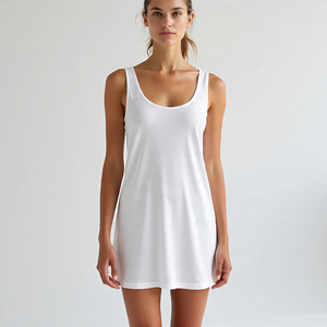 Gym <b>Jogging</b> Wear Tank Top 100% Cotton Polyester Singlet Top Women Racer-Back Fitness Wear Tank Top Ladies - Product Image 1