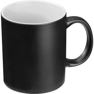 Mug en céramique noir personnalisé ZANE, article de merchandising sur mesure - Product Image 2
