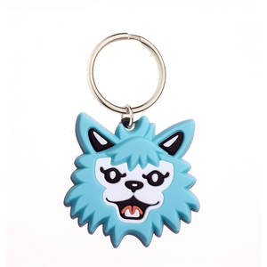 Cheap Kids Gifts Cute Rubber Cartoon <b>Animal</b> Custom Soft Pvc <b>Keyring</b> - Product Image 3