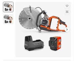 Husqvarnas K1ก้าว (9705467-06) 94V 4.0Ah แบบไร้แปรงถ่านไร้แปรงถ่าน350มม. (14นิ้ว) คอนกรีตไฟฟ้า - Product Image 1
