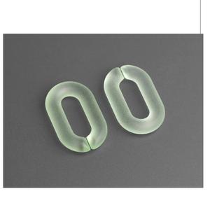 Eslabones de Cadena de Resina Transparente de Gran Tamaño y Coloridos para Decoración de Paredes, Proyectos de Bricolaje, Separador de Ambientes y Accesorios para Cortinas - Product Image 2