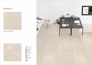 Lahn Marfil กระเบื้องปูพื้นเซรามิกพอร์ซเลนขัดเงาขนาด60x60 600x600 - Product Image 3