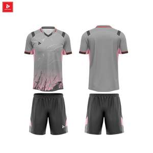 Camisetas de fútbol bordadas personalizadas de alta calidad Fabricante original JSX Listo para enviar-Conjuntos de uniformes de alto estilo - Product Image 3