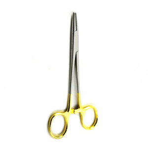 Porte-aiguilles chirurgical Forceps Demi-or Acier inoxydable allemand Olsen Hegar Porte-aiguilles chirurgical pour sutures - Product Image 5