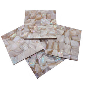 Posavasos con incrustaciones de nácar indio, elaborado con amor a mano en India por artesanos para hogares de todo el mundo. - Product Image 5