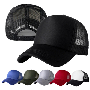Chapeaux de camionneur élastiques à 6 panneaux avec broderie 3D personnalisée Casquettes de baseball pour hommes Casquette ajustée avec logo vierge pour l'extérieur - Product Image 2