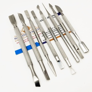 ชุดคีมตัดหนังกำพร้าสแตนเลสพร้อมที่ดึงและกำจัดสีเงินแบบเต็ม - Product Image 6