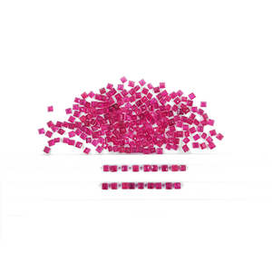 Natural Bangkok Ruby <b>Beads</b> AAA Grade Calibrated Squares 3mm-6mm GIA Certified Variety Cushion Marquise Brilliant Cut 8mm - Product Image 3
