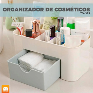 <b>Makeup</b> Organizer <b>Box</b> Cosmetics Jewelry <b>Box</b> Dressing Drawer - Assorted Colors - Product Image 3