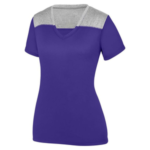 Camiseta para mujer, nueva camiseta transpirable para mujer, Camiseta 100% de algodón informal sólida con cuello redondo, Camiseta estampada de manga corta para mujer - Product Image 1