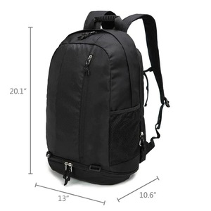 Sac à dos imperméable personnalisé avec logo, léger, pour le sport, la salle de sport, le basketball, l'école, le collège, avec compartiment pour chaussures de sport, antivol, 78L+ - Product Image 2