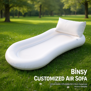 Poltrona Gonfiabile Personalizzata Binsky, Divano ad Aria, Gadget - Product Image 3