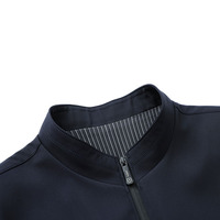 Veste de sport décontractée pour homme, personnalisable avec logo OEM, imperméable, écologique, col montant, pour l'hiver