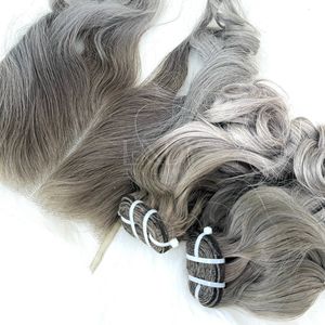 ชุดปิดด้ายผมมนุษย์แท้ย้อมสีแบบสองชั้นคุณภาพสูงจากเวียดนาม - Product Image 4